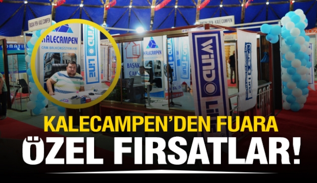 KALECAMPEN'DEN SANTEK FUARI'NA ÖZEL KAMPANYA!