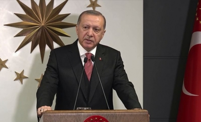 KAMPANYAYA İLK BAĞIŞ ERDOĞAN'DAN