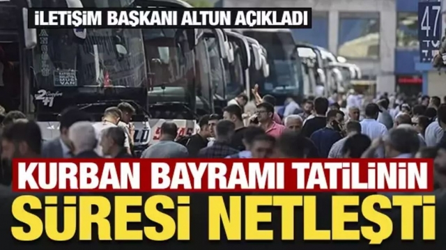 Kamu Çalışanları Dikkat: 2025 Kurban Bayramı Tatili Detayları Belli Oldu!