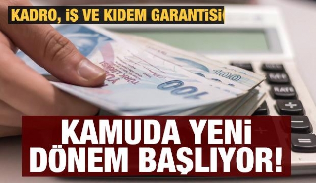Kamu İşçilerine Yönelik Yeni Reformlar Açıklandı