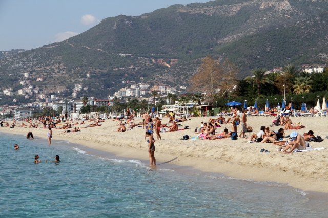 Kasım ayının ortasında deniz keyfi 