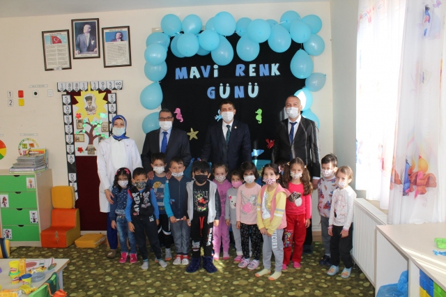Kaymakam Erdoğan Gül Anaokulunu ziyaret etti