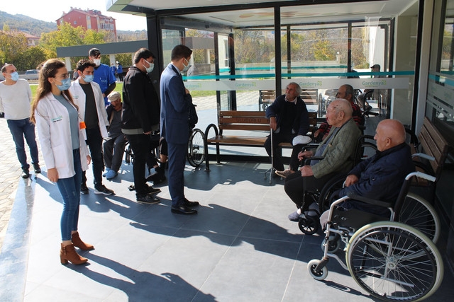 Kaymakam Erdoğan Özel Gardenya Bakım Merkezini Ziyaret Etti
