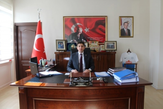 Kaymakam Erdoğan'ın 19 Mayıs mesajı