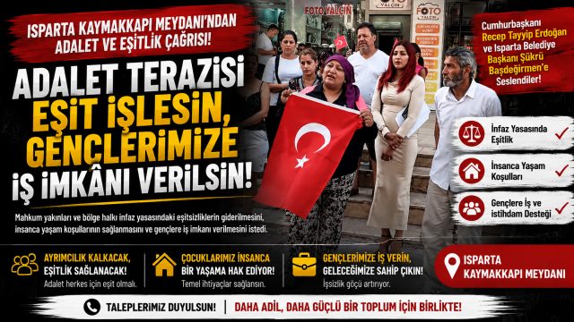 Kaymakkapı Meydanı'ndan Cumhurbaşkanı Erdoğan ve Başkan Başdeğirmen’e Seslendiler!