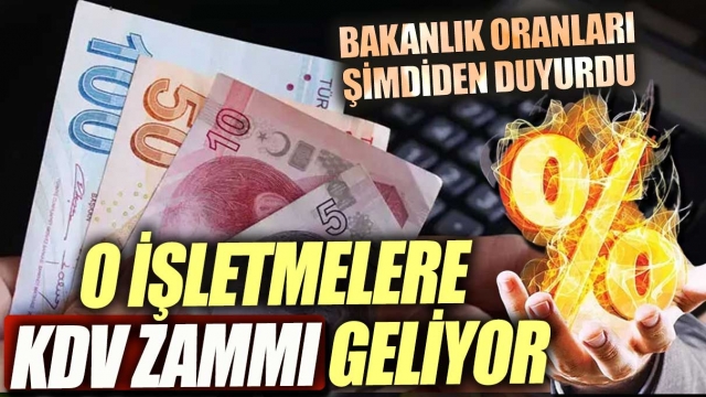 KDV Zammı Geliyor: İşletmeler Hazırlıklı Olsun!