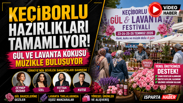 Ke&ccedil;iborlu Festivale Hazırlanıyor!