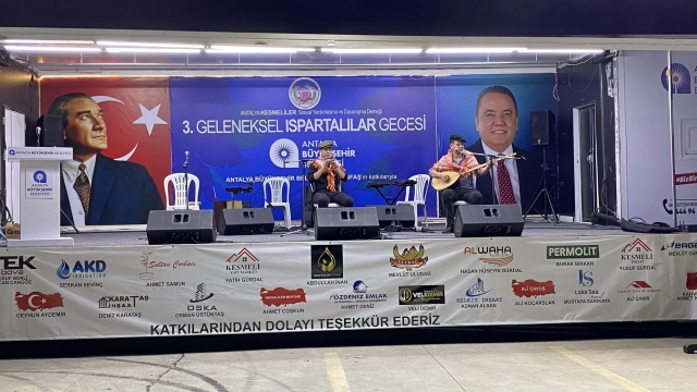 ​
KESME'NİN SİPSİSİ ANTALYA'YI COŞTURDU: ISPARTALILAR GECEDE BULUŞTU