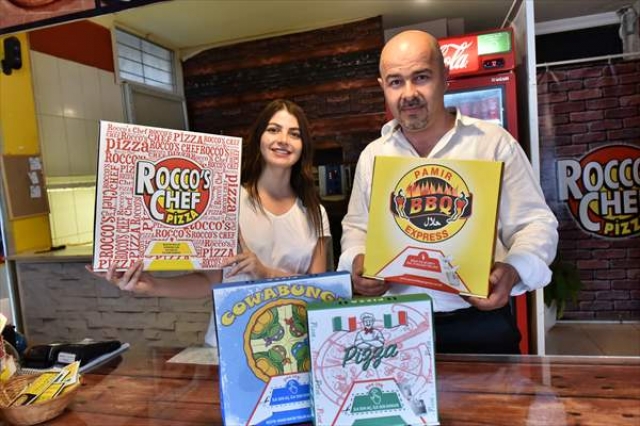 "Kilitli pizza kutusu" dünyaya açıldı