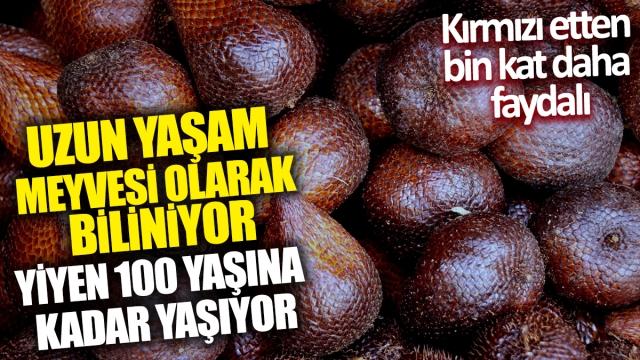 Kırmızı etten bin kat faydalı