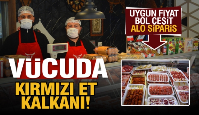 Kış aylarında vücuda kırmızı et kalkanı