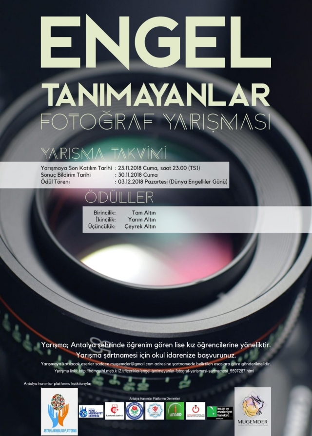 Kız öğrenciler için "Engel Tanımayanlar" fotoğraf yarışması   