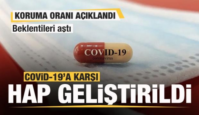 KOVİD-19 HAPI GELİŞTİRİLDİ