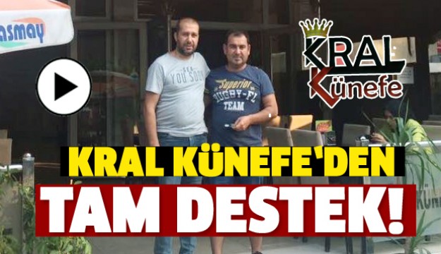 KRAL KÜNEFE'DEN DAVRAZSPOR'A  TAM DESTEK!