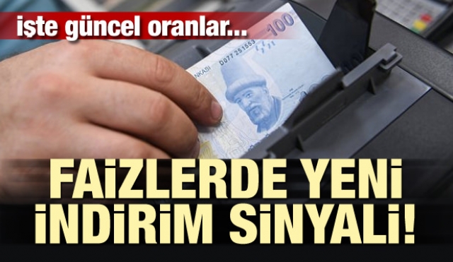 Kredi faizlerinde yeni indirim sinyali! İşte güncel kredi faiz oranları