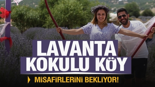 Lavanta Kokulu Köy Bayramda Misafirlerini Bekliyor
