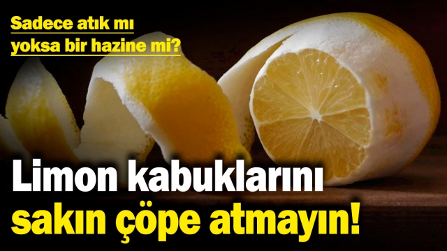 Limon Kabukları: Çöp mü, Yoksa Gizli Bir Hazine mi?