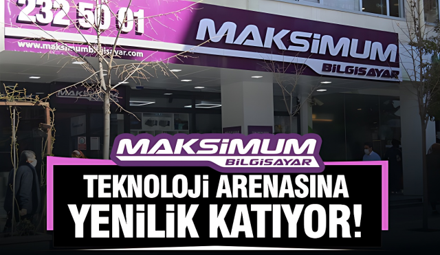 Maksimum Bilgisayar, Isparta'da Teknoloji Arenasına Yenilik Katıyor!