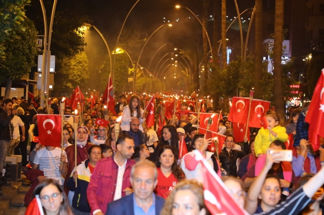 Manavgat’ta 3 gün 3 gece Cumhuriyet coşkusu   