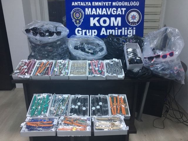  Manavgat’ta kaçakçılık operasyonları  