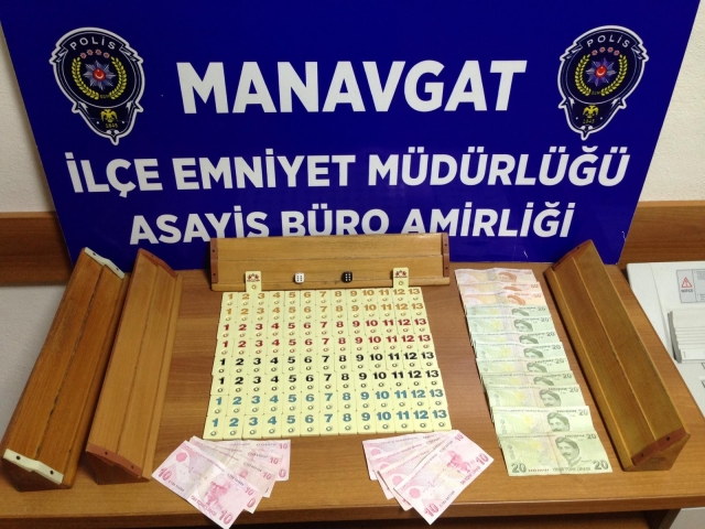 Manavgat’ta kumar baskını  