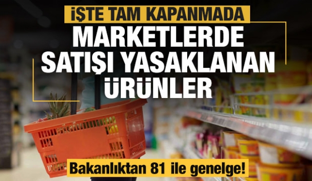 Market ve AVM'lerde bu kategorideki ürünlerin satışına yasak geldi