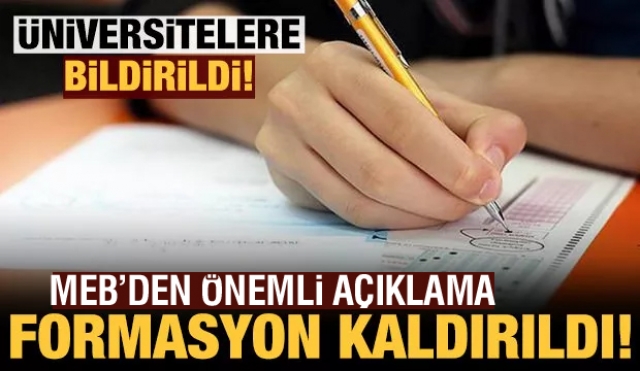 MEB'den son dakika  Pedagojik formasyon açıklaması