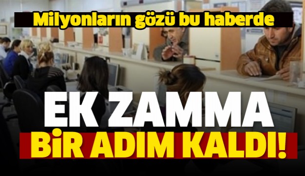 Memura güzel haber! İlave zam farkı göründü
