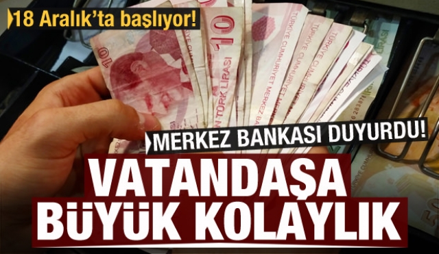 Merkez Bankası'ndan yeni ödeme sistemi!