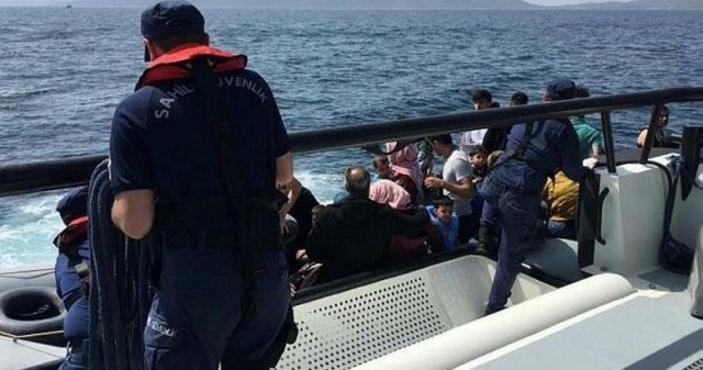 Mersin'de 62 düzensiz göçmen yakalandı