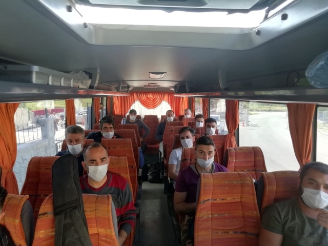 Mersin'de karantina süresi dolan 17 kişi evine gönderildi