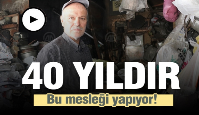 Mesleğini "Zanaat kanaattir" diyerek ayakta tutuyor