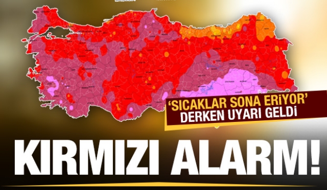 Meteoroloji'den hava sıcaklıklarıyla ilgili uyarı geldi