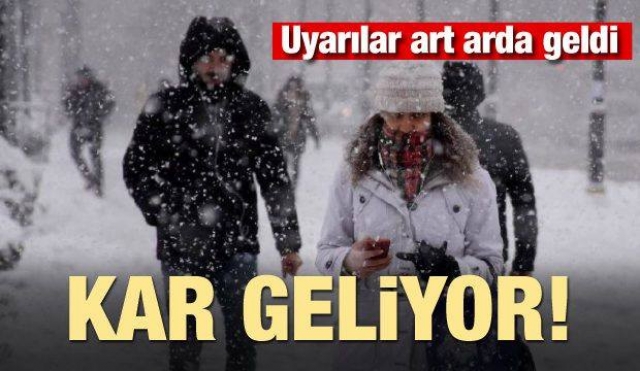 Meteorolojiden Isparta için kar yağışı, tipi, don ve buzlanma uyarısı