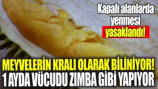 Meyvelerin Kralı Olarak Biliniyor, 1 Ayda Vücudu Zımba Gibi Yapıyor!