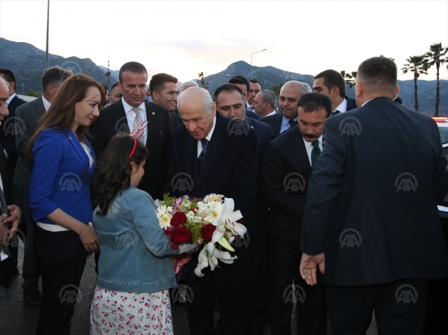 MHP Genel Başkanı Bahçeli Antalya'da 