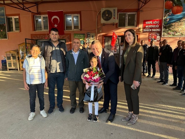 MHP Isparta Milletvekili Adayı Sönmez, Eğirdir'de Halkla Buluştu