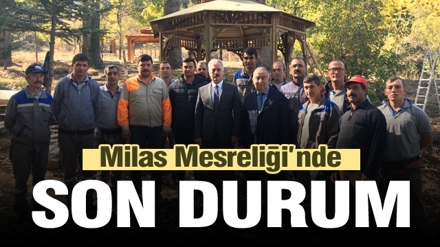 Milas Mesireliği’nde Çalışmalar Son Hız Devam Ediyor