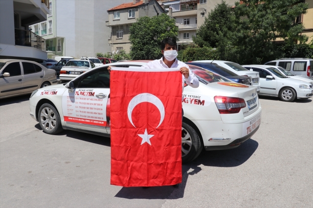 Milli Dayanışma Kampanyası'na destek için Türkiye turuna çıkan Özavcı Isparta'da