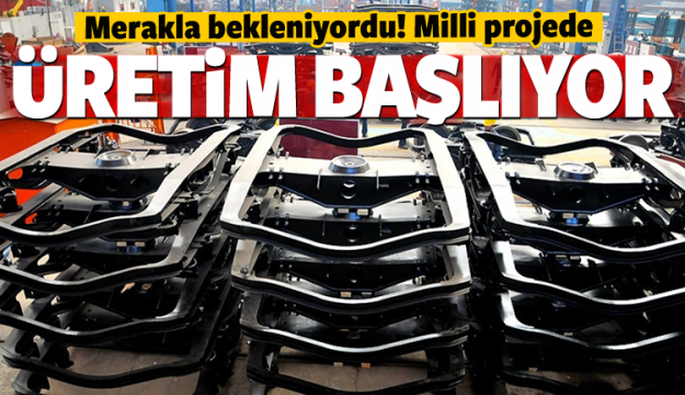 MİLLİ TREN GELİYOR!