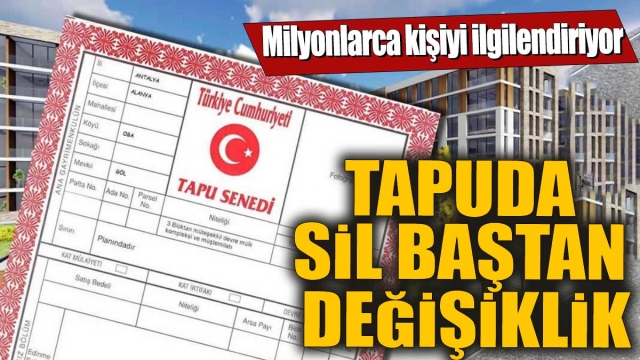 Milyonlarca Kişiyi İlgilendiriyor!