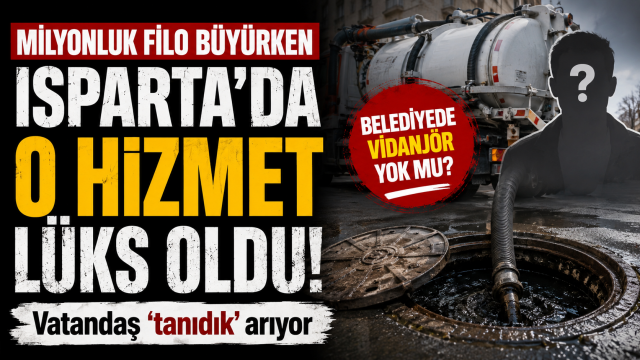 Milyonluk Filo Genişlerken Isparta'da O Hizmet L&uuml;ks Oldu: Vatandaş 'Tanıdık' Arıyor!