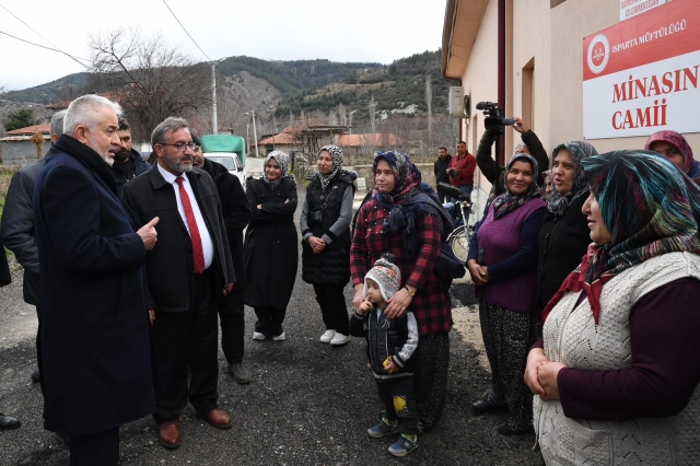 Minasın Küme Evlerin Kanalizasyon Sorunu Çözüldü, Doğalgaz Hattı Bağlandı