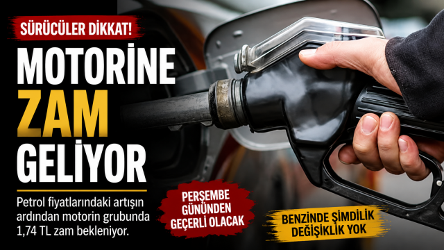 Motorine B&uuml;y&uuml;k Zam Yolda