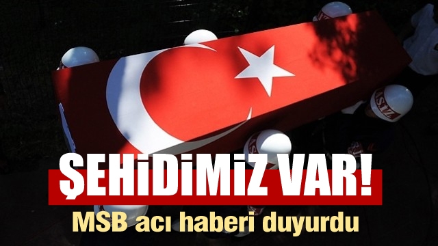 MSB acı haberi duyurdu: 4 askerimiz şehit oldu