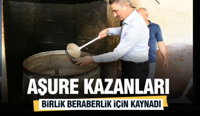 Muharrem Ayında Isparta'da Birlik ve Beraberlik için Aşure Kazanları Kaynadı