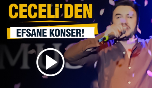 Mustafa Ceceli, Isparta'da düzenlenen Uluslararası Gül Festivali'nde İzleyenleri Büyüledi