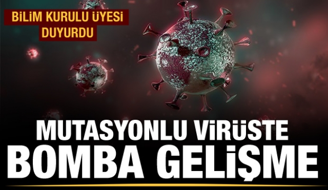 Mutasyonlu virüste bomba gelişme!