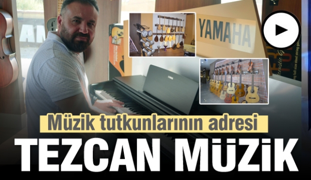 Müzik enstrümanları,ses ve ışık sistemleri Tezcan Müzik'te