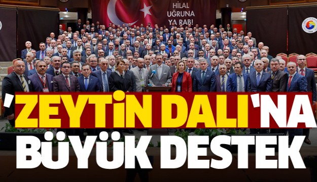  Oda–Borsa’dan Zeytin Dalı Harekâtına Destek Açıklaması